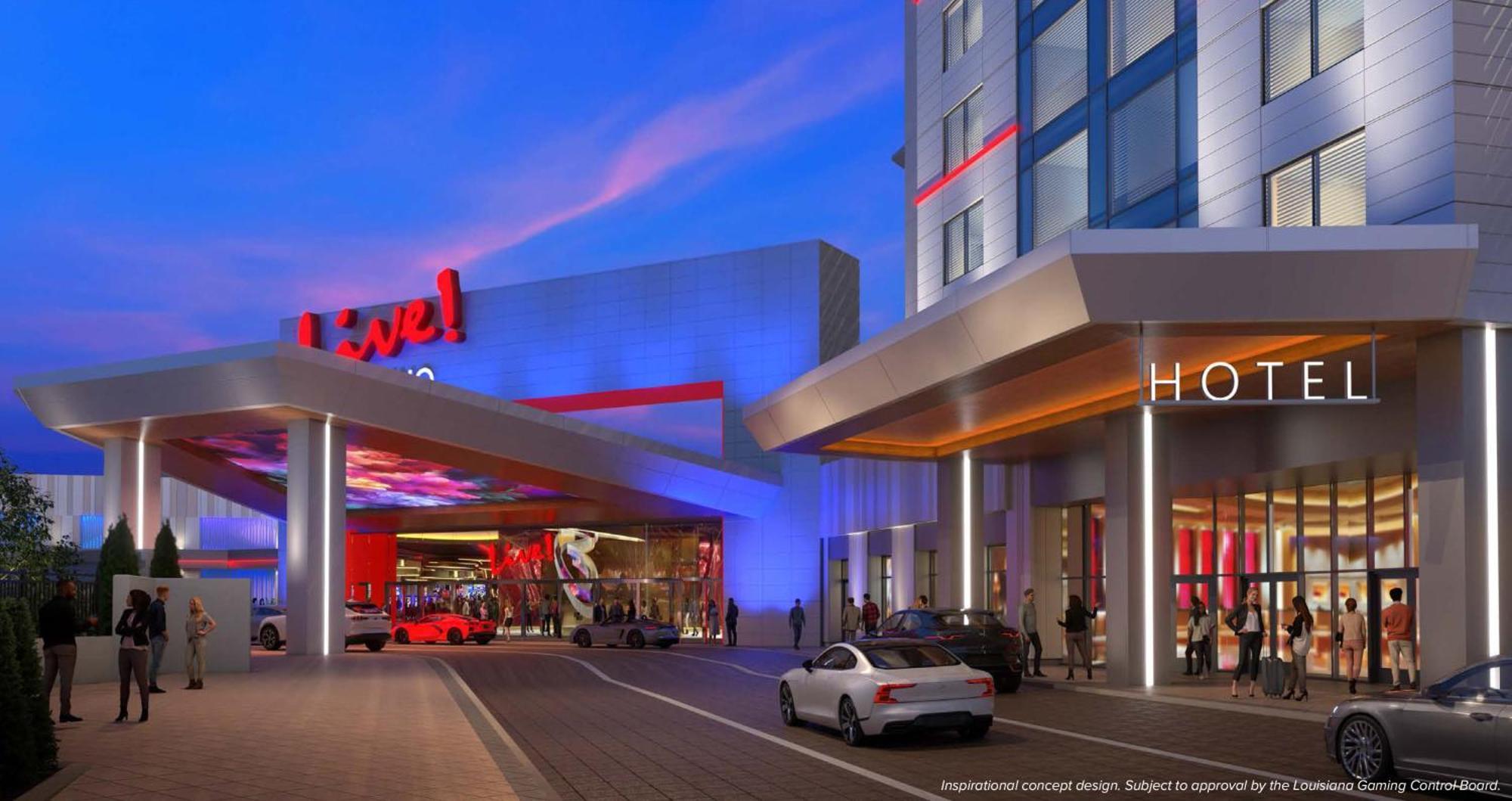 Live Casino & Hotel - Louisiana Bossier City Exterior photo